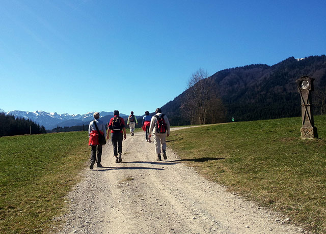 Wanderung bei Lenggries