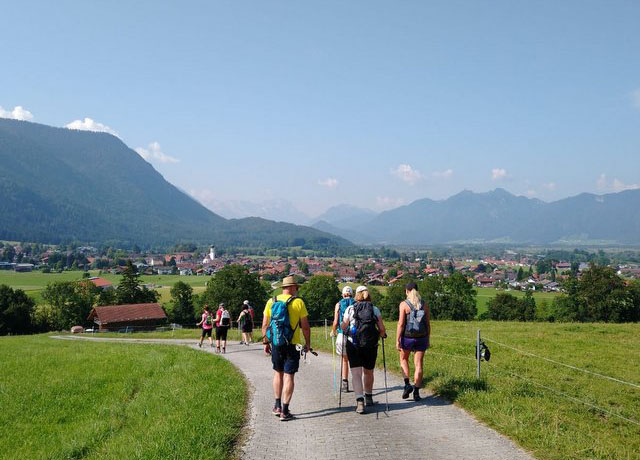 Wanderung - Ohlstadt mit Zugspitze